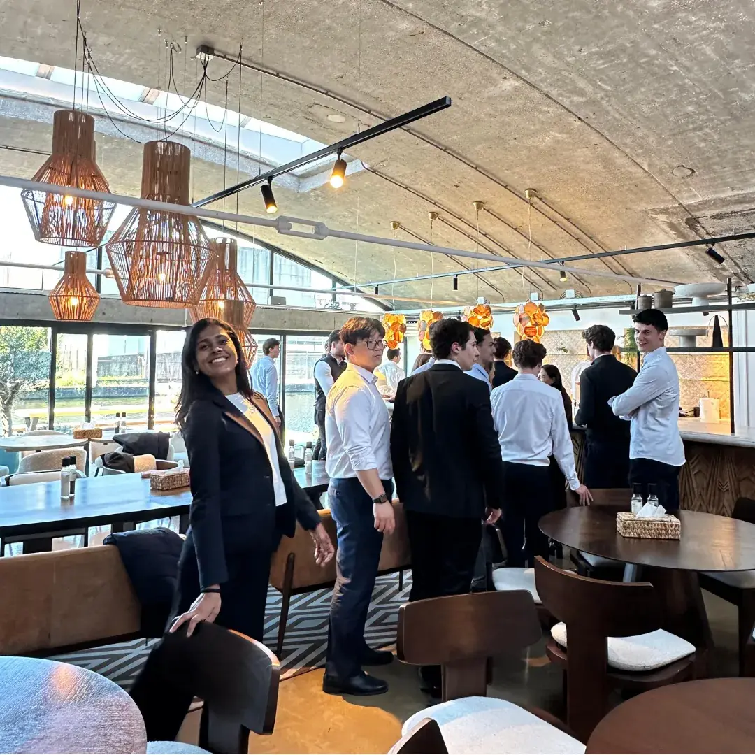 REA members at a business-casual event