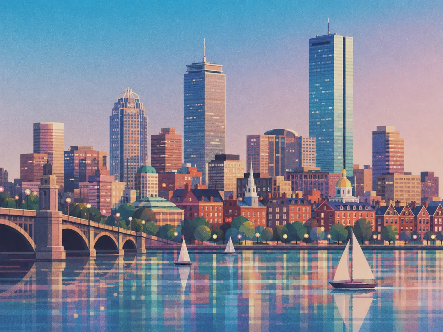 Illustration of Boston