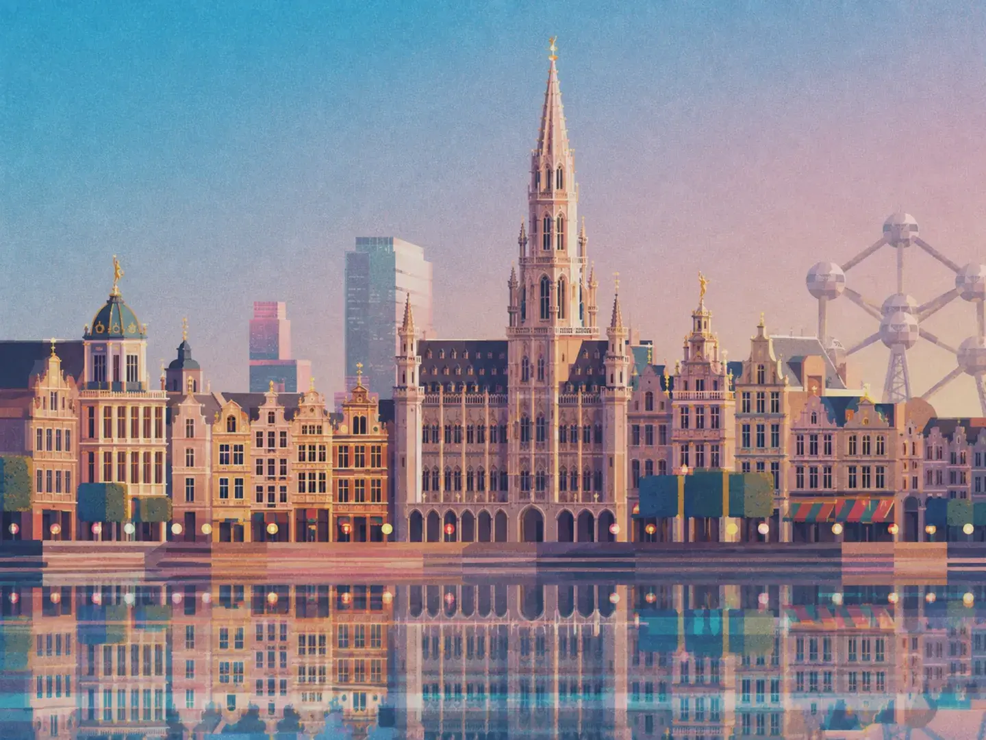 Illustration of Brussels
