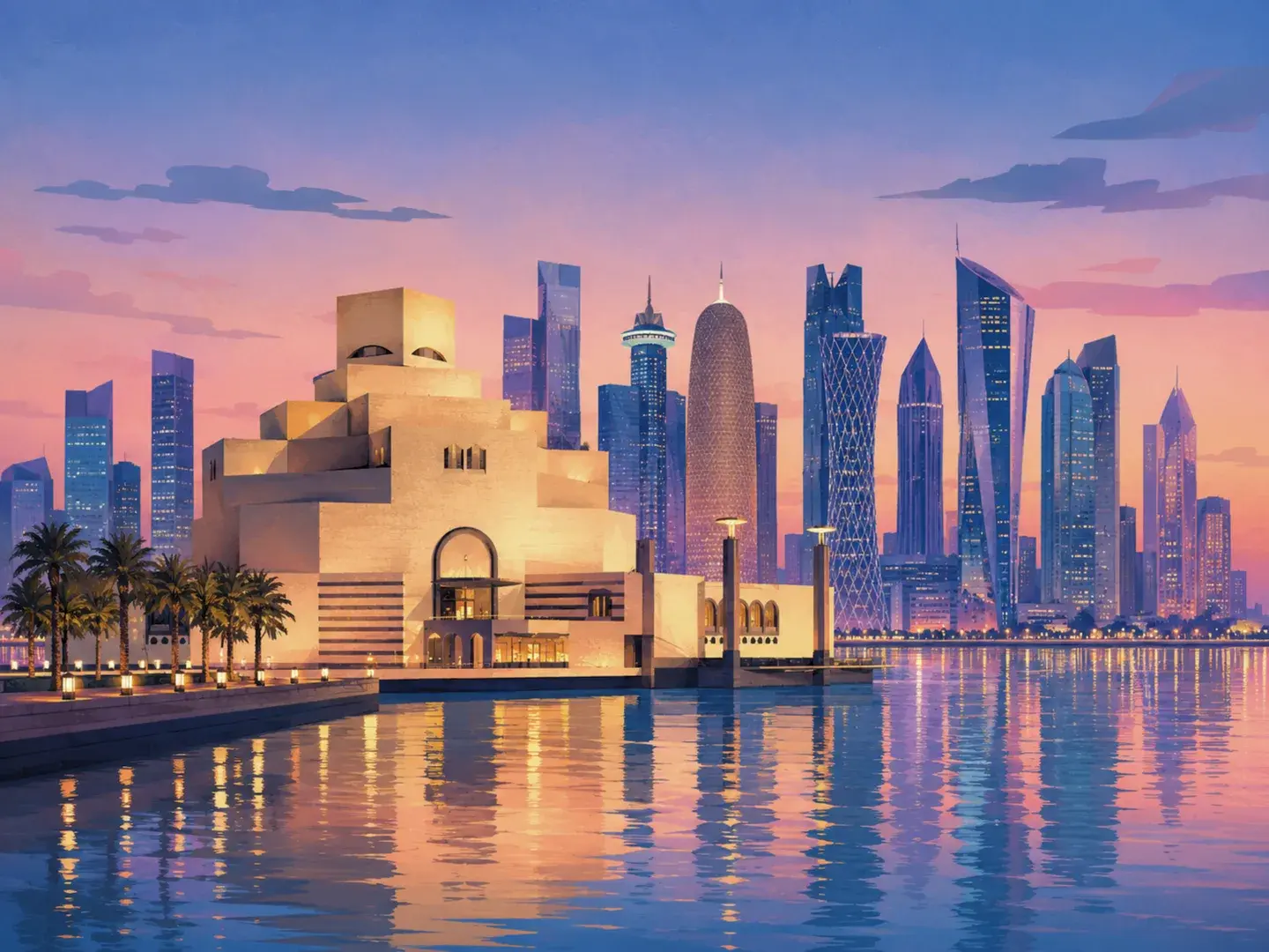 Illustration of Doha