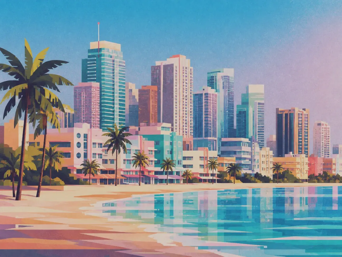 Illustration of Miami