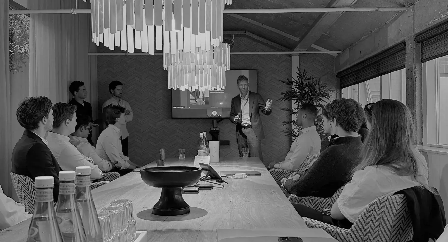 Members in a firm’s office during an REA in-house day