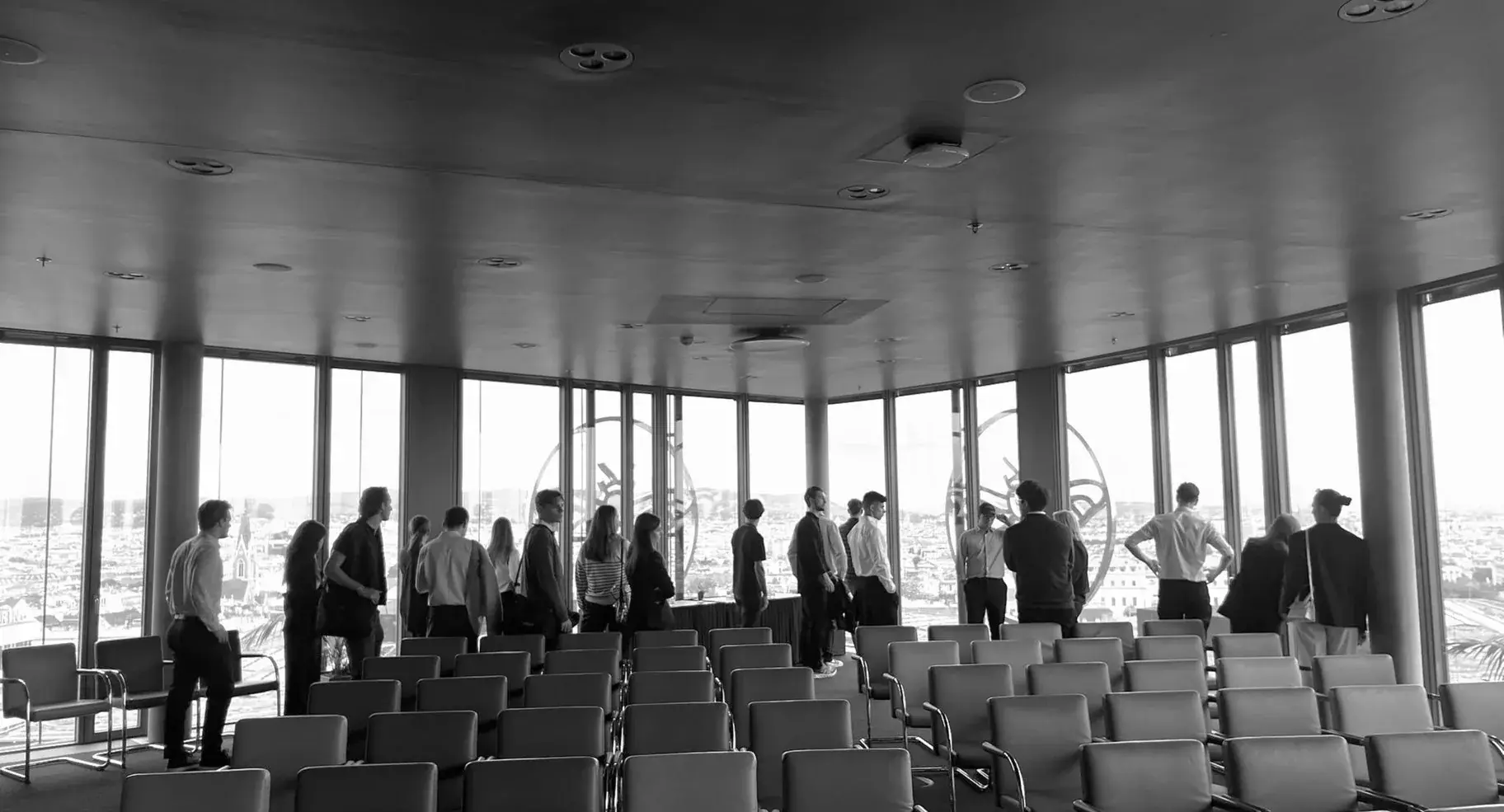 Members in a firm’s office during an REA in-house day