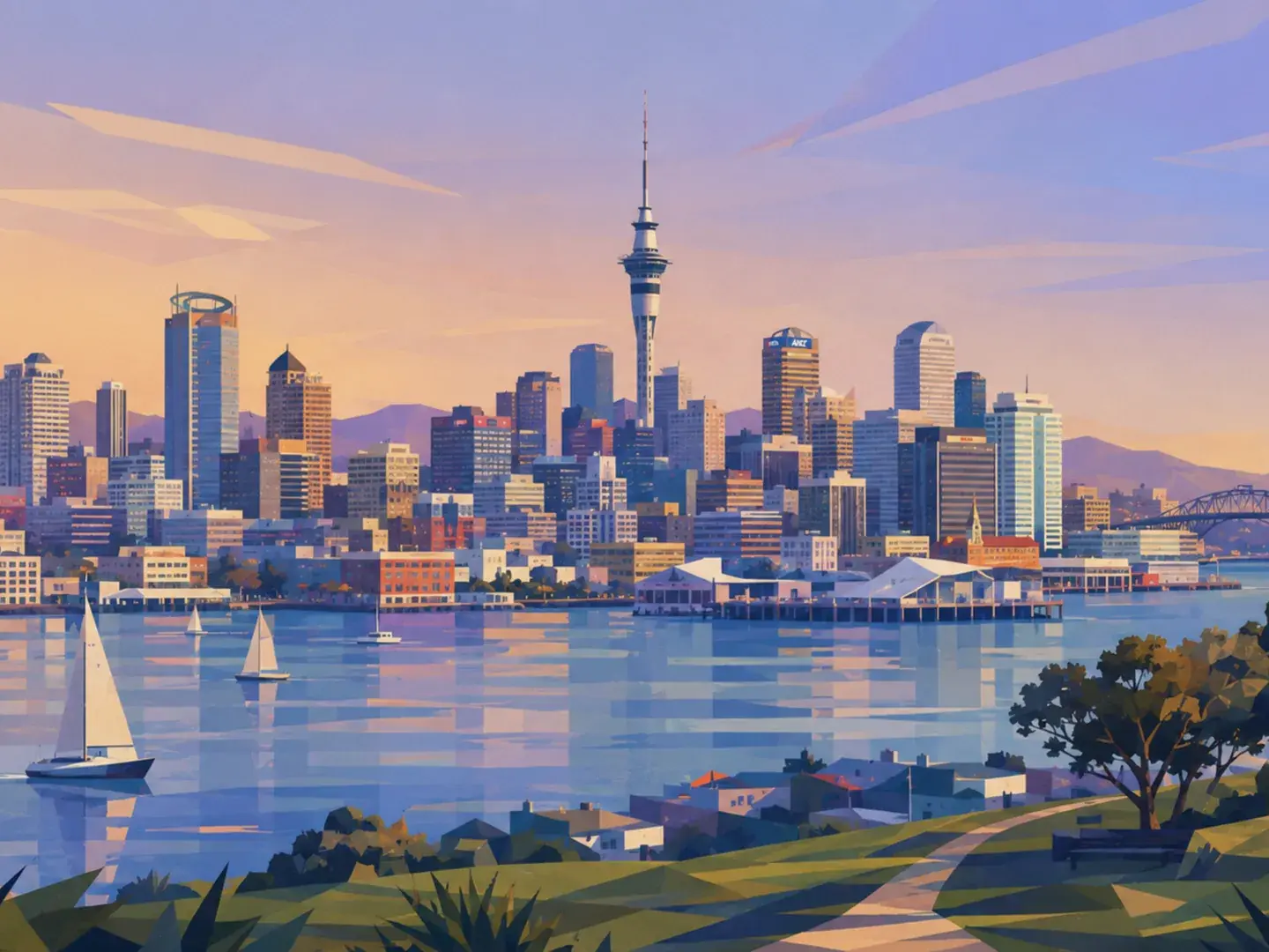 Illustration of Auckland