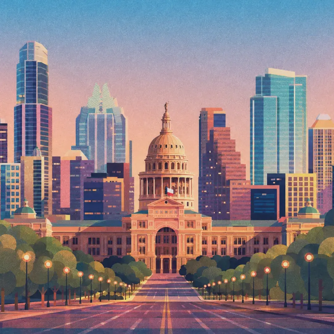 Illustration of Austin