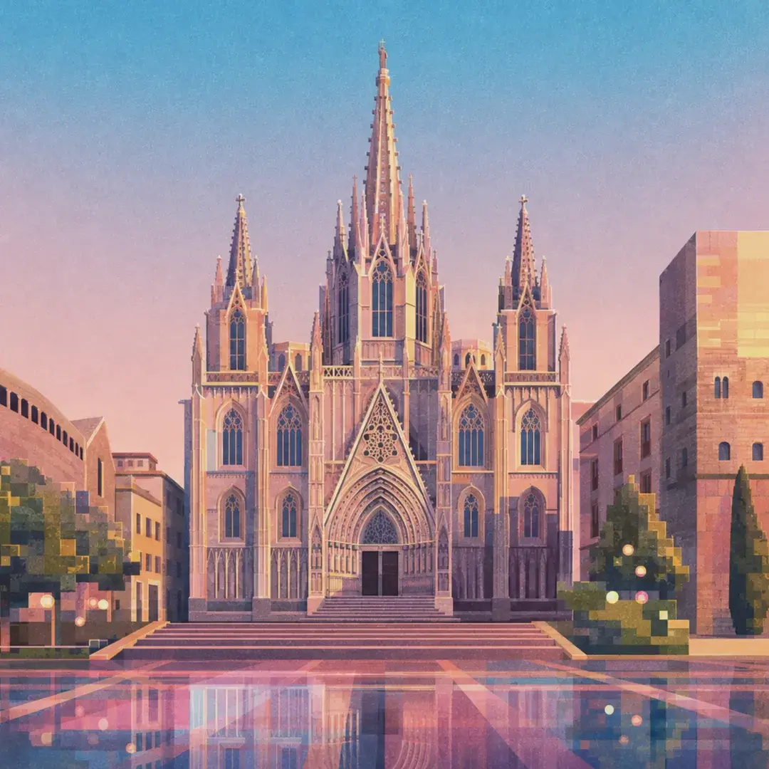Illustration of Barcelona