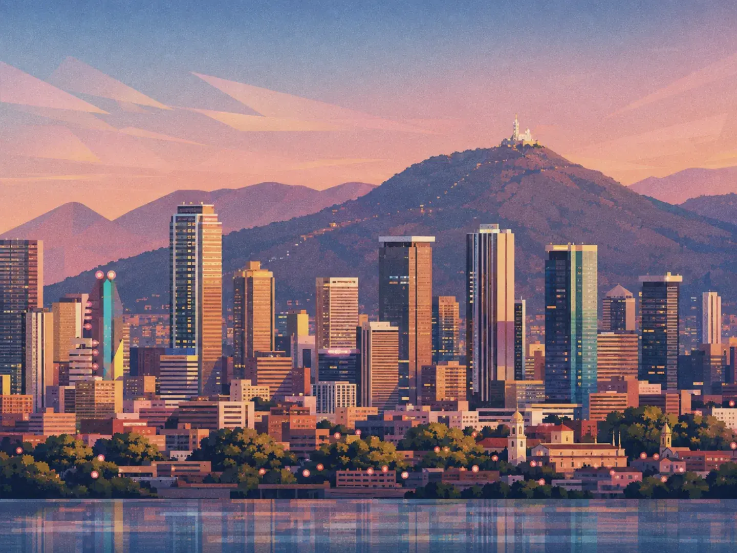 Illustration of Bogotá