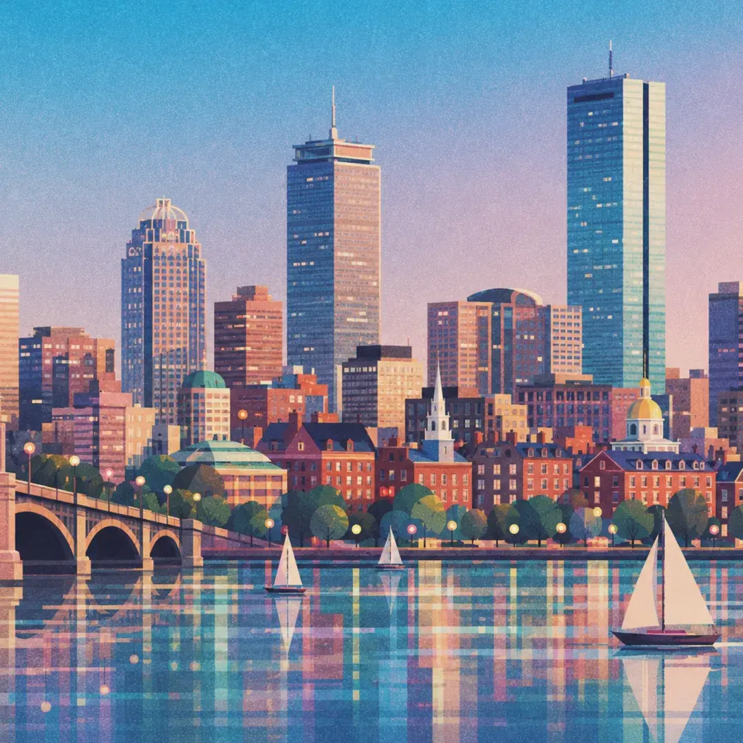 Illustration of Boston