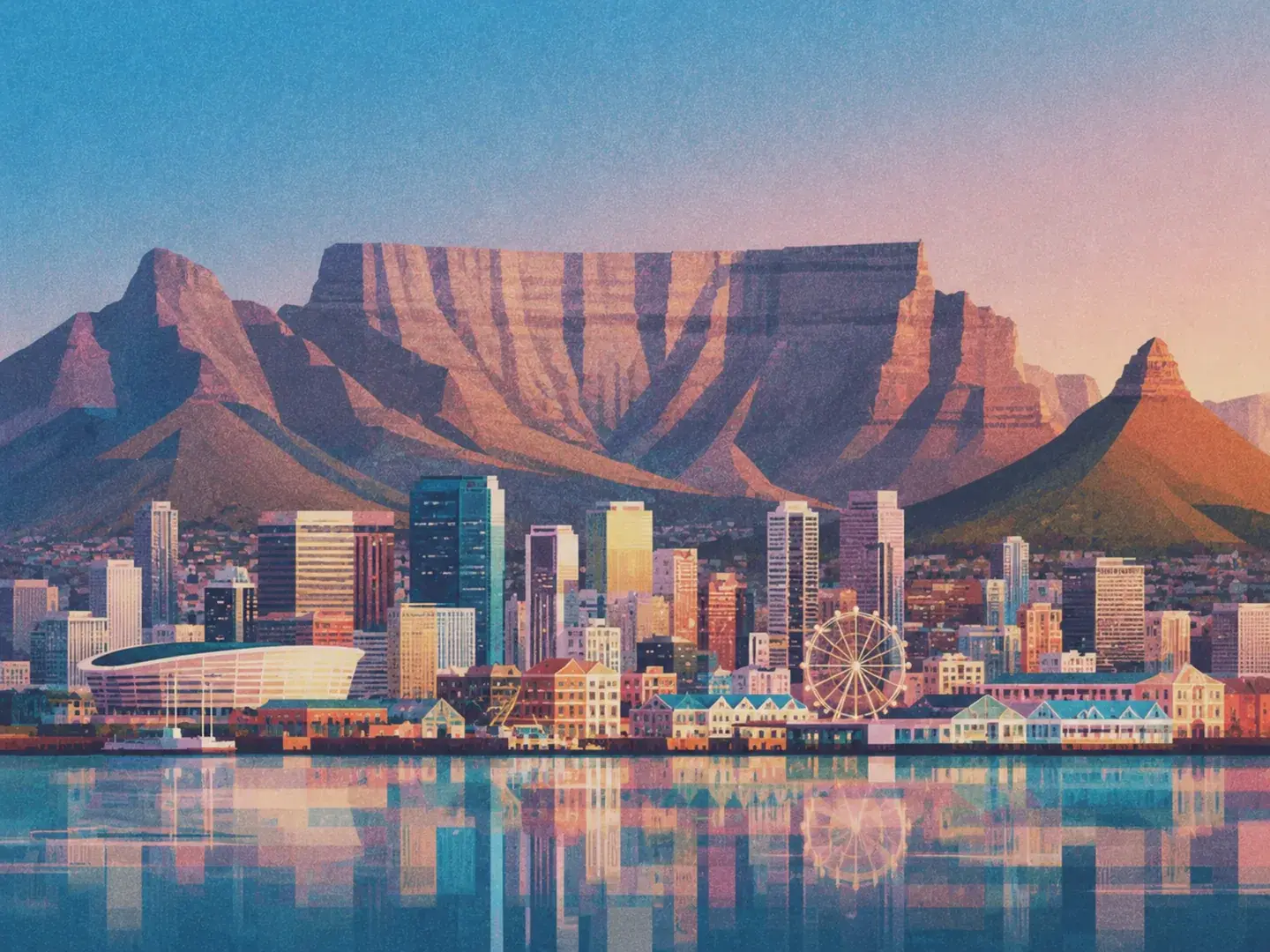 Illustration of Cape Town