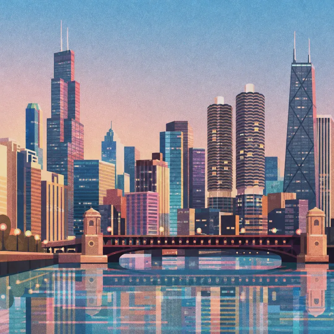 Illustration of Chicago