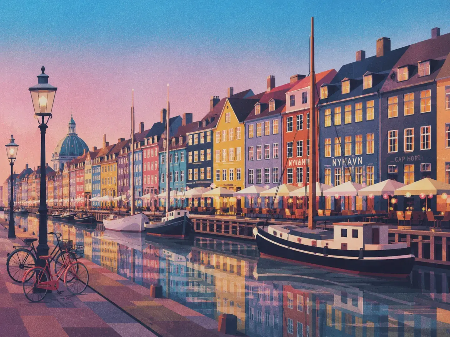 Illustration of Copenhagen
