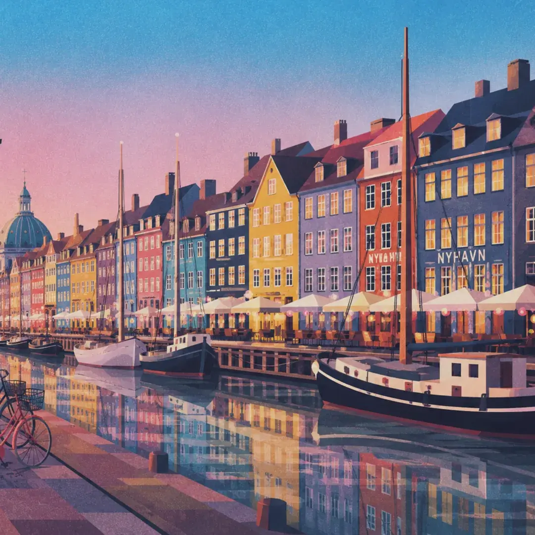 Illustration of Copenhagen