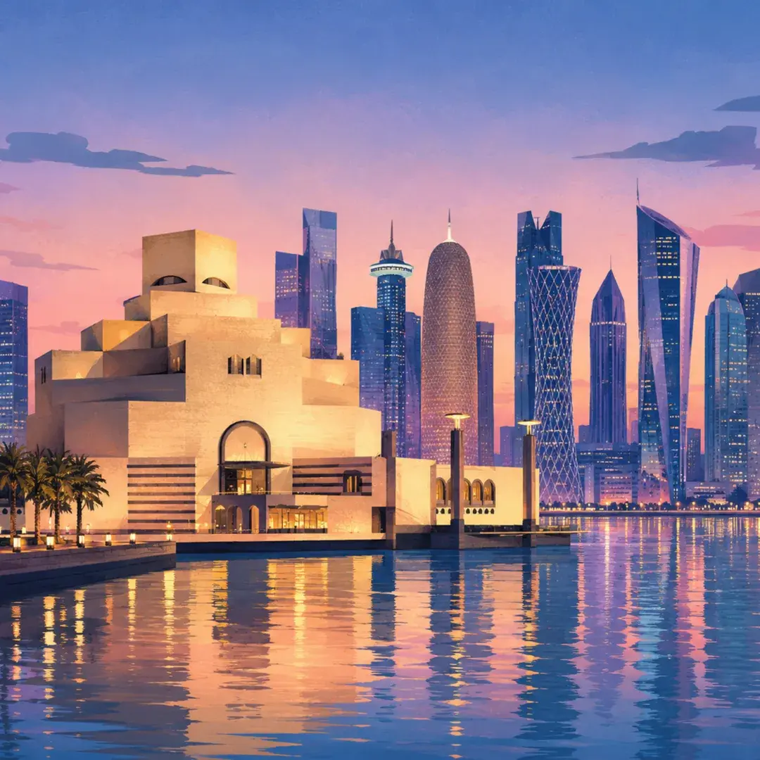 Illustration of Doha