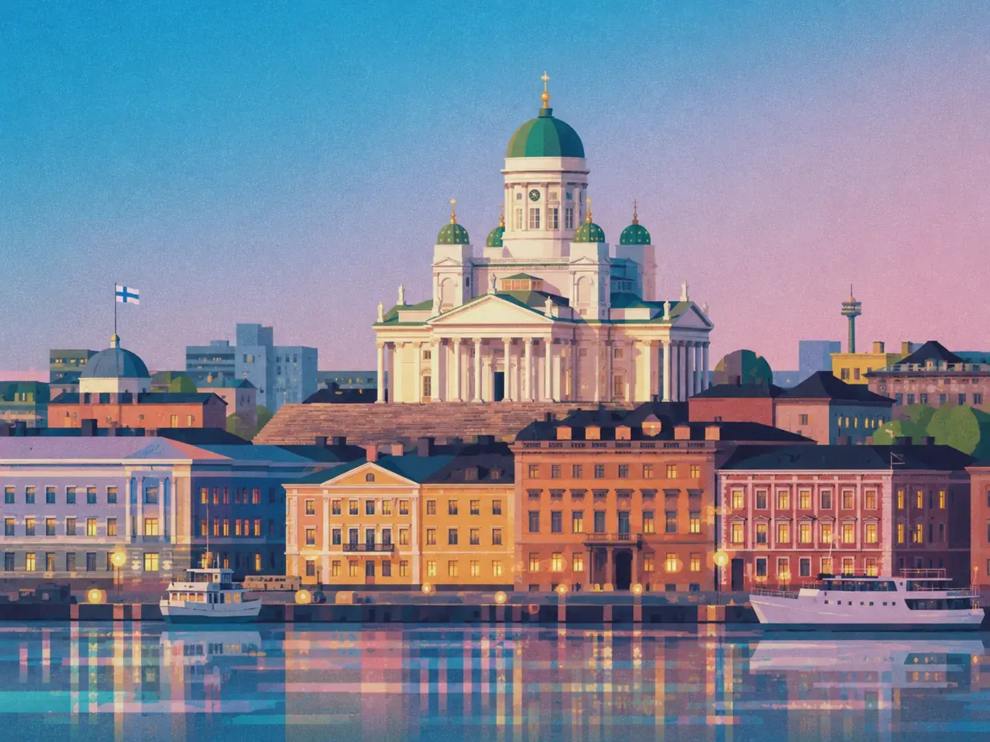 Illustration of Helsinki