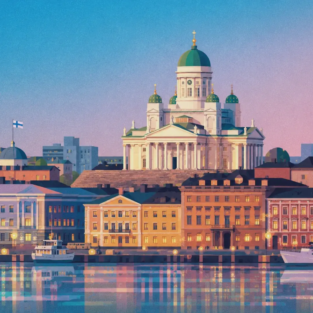 Illustration of Helsinki