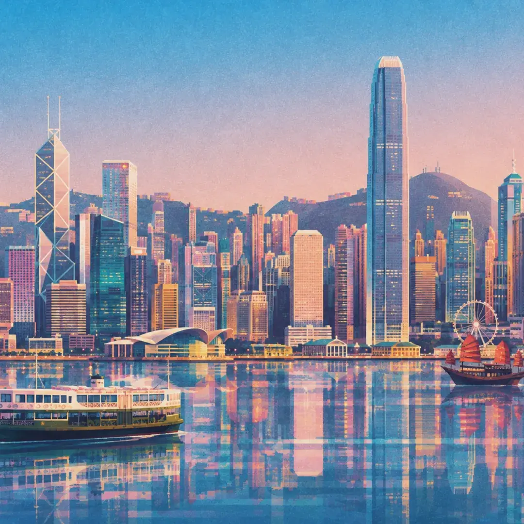 Illustration of Hong Kong