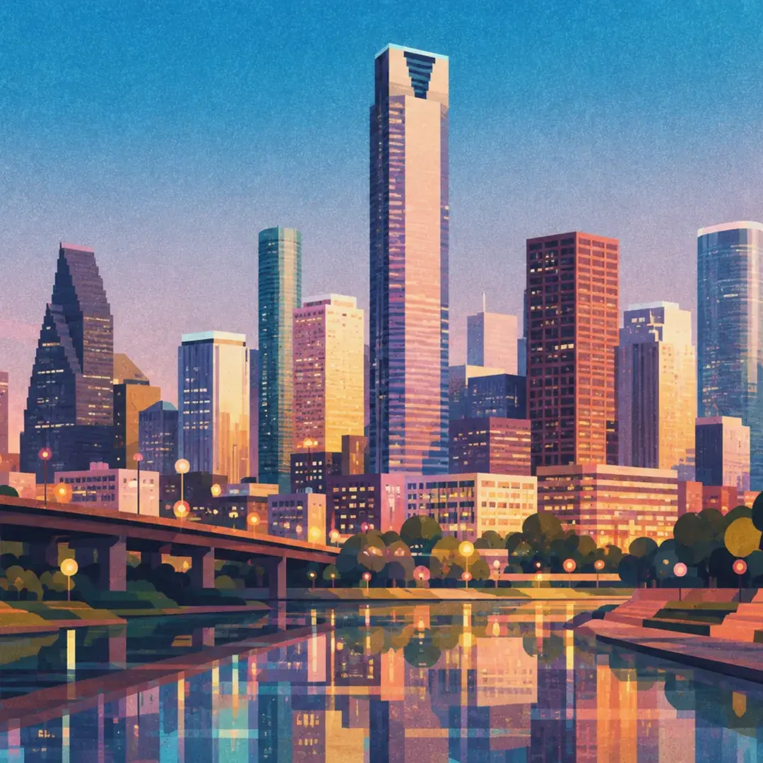 Illustration of Houston