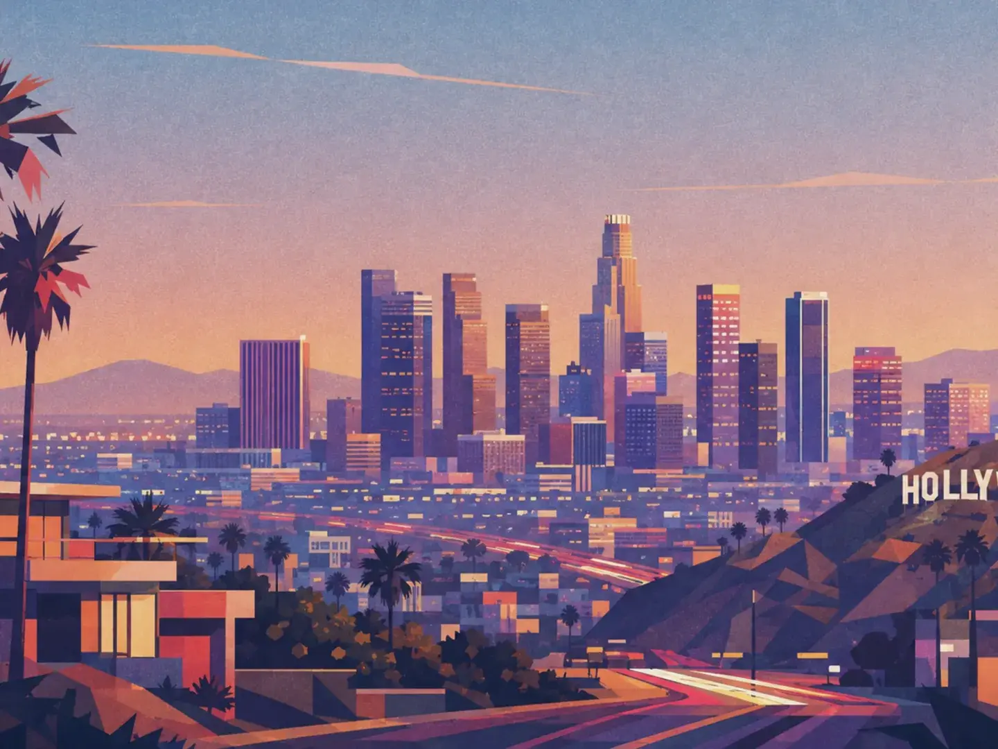 Illustration of Los Angeles