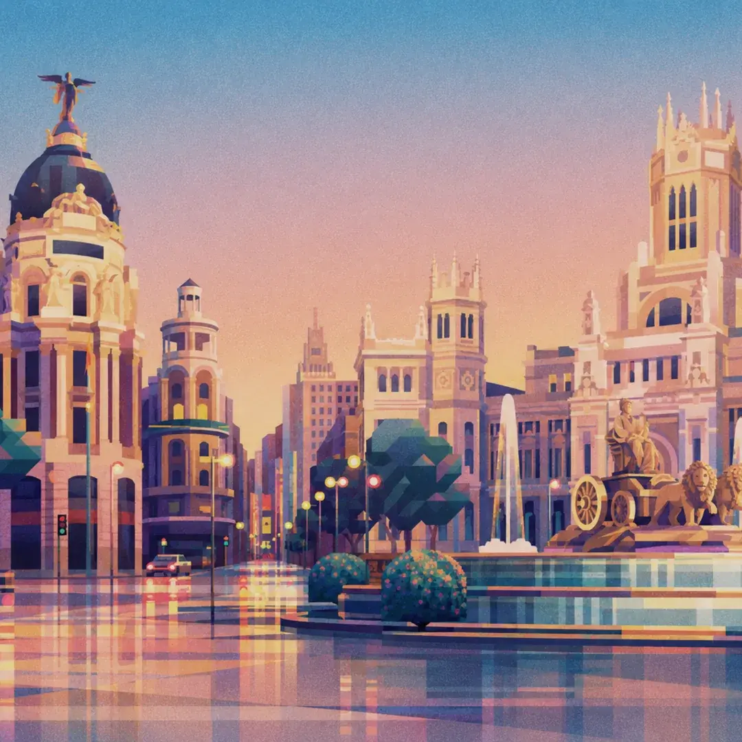 Illustration of Madrid