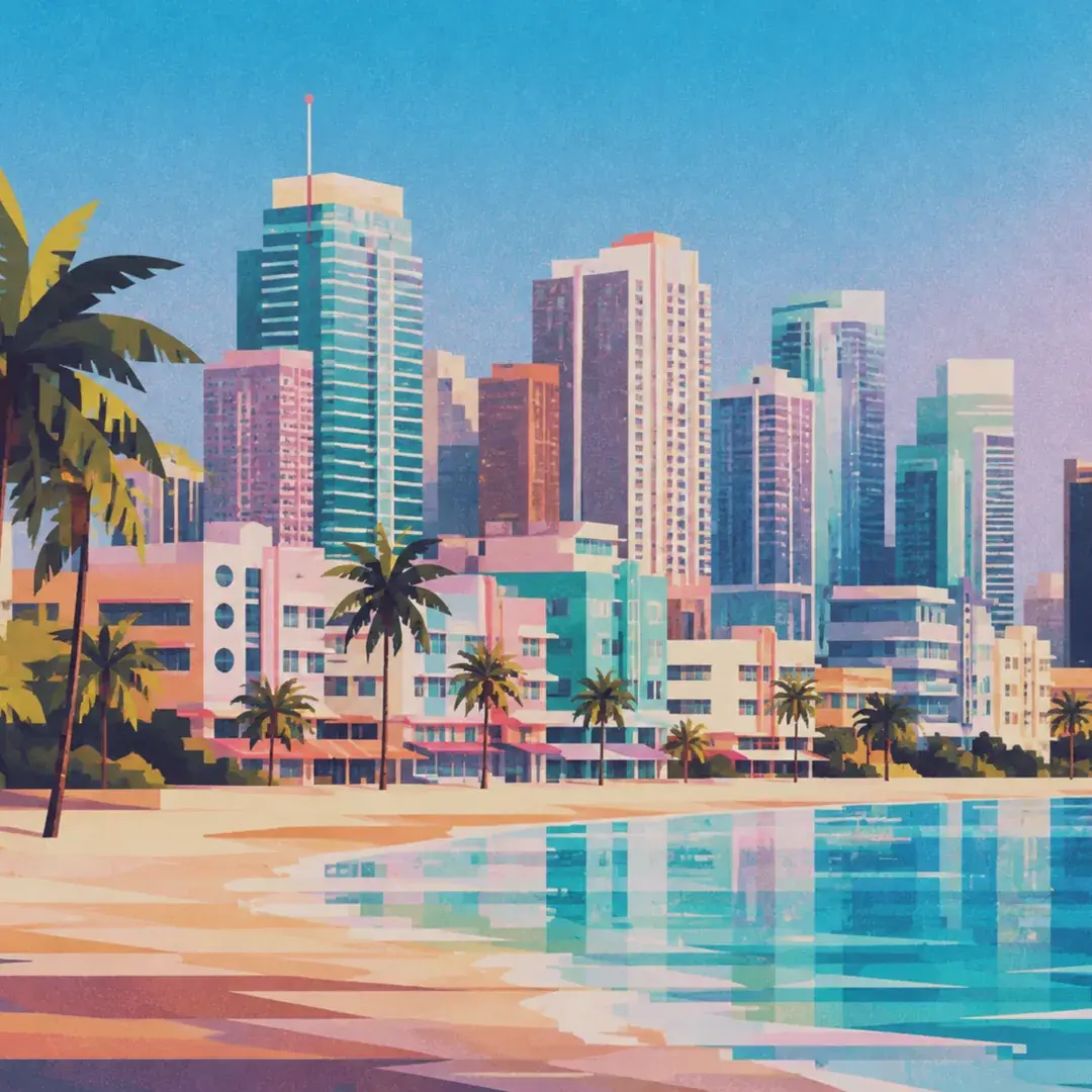Illustration of Miami