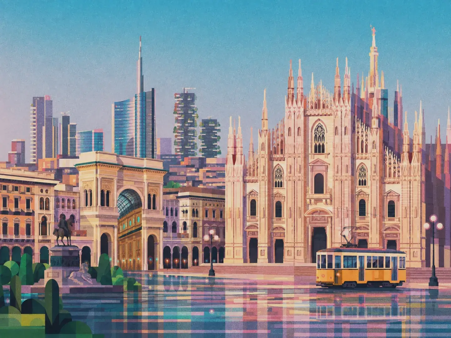 Illustration of Milan