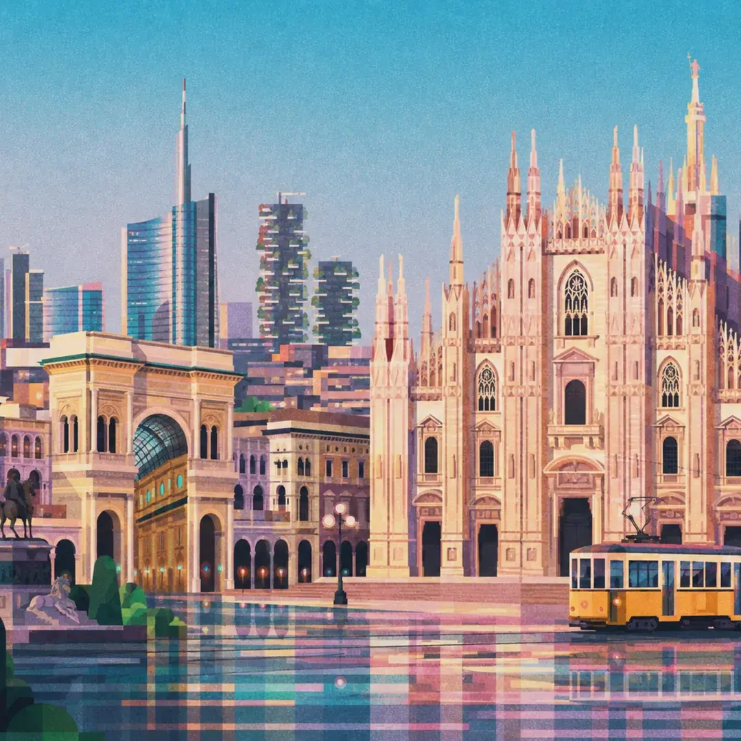 Illustration of Milan