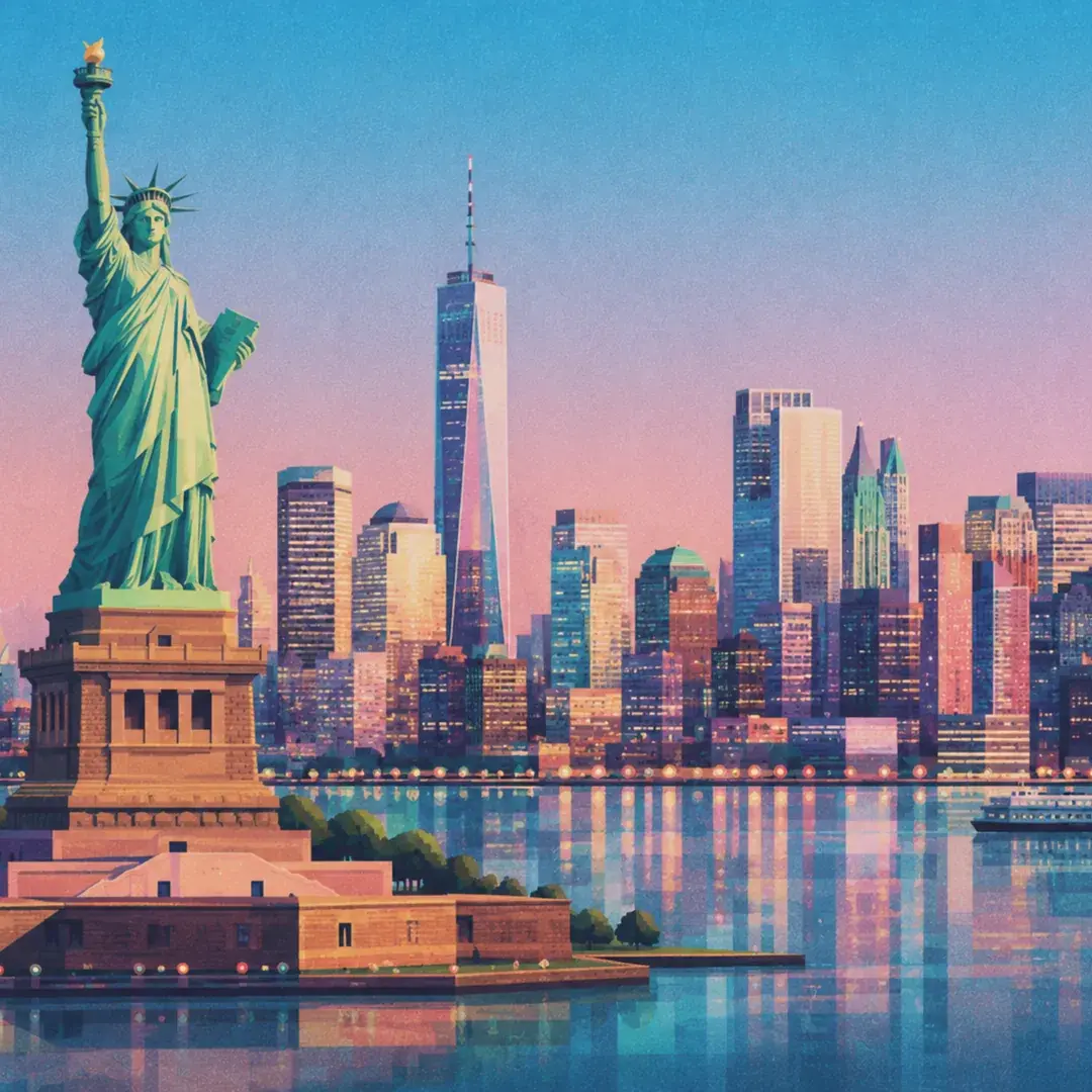 Illustration of New York