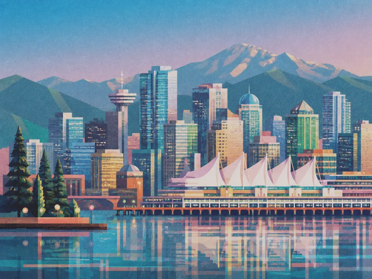 Illustration of Vancouver