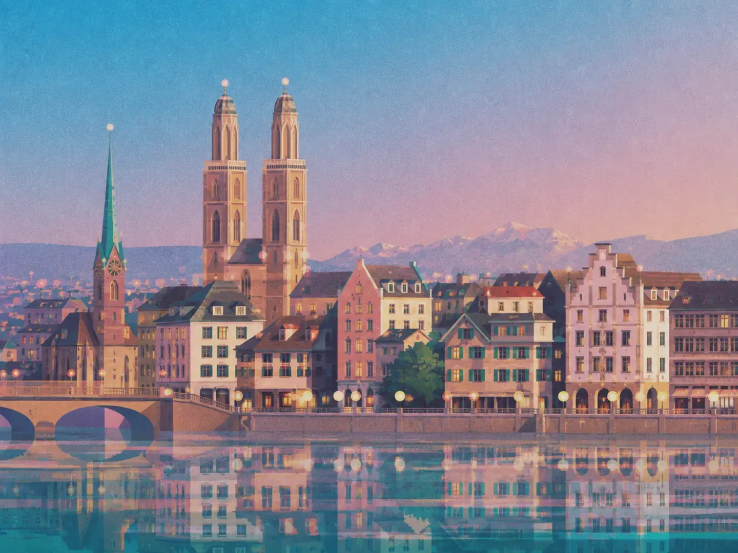 Illustration of Zurich