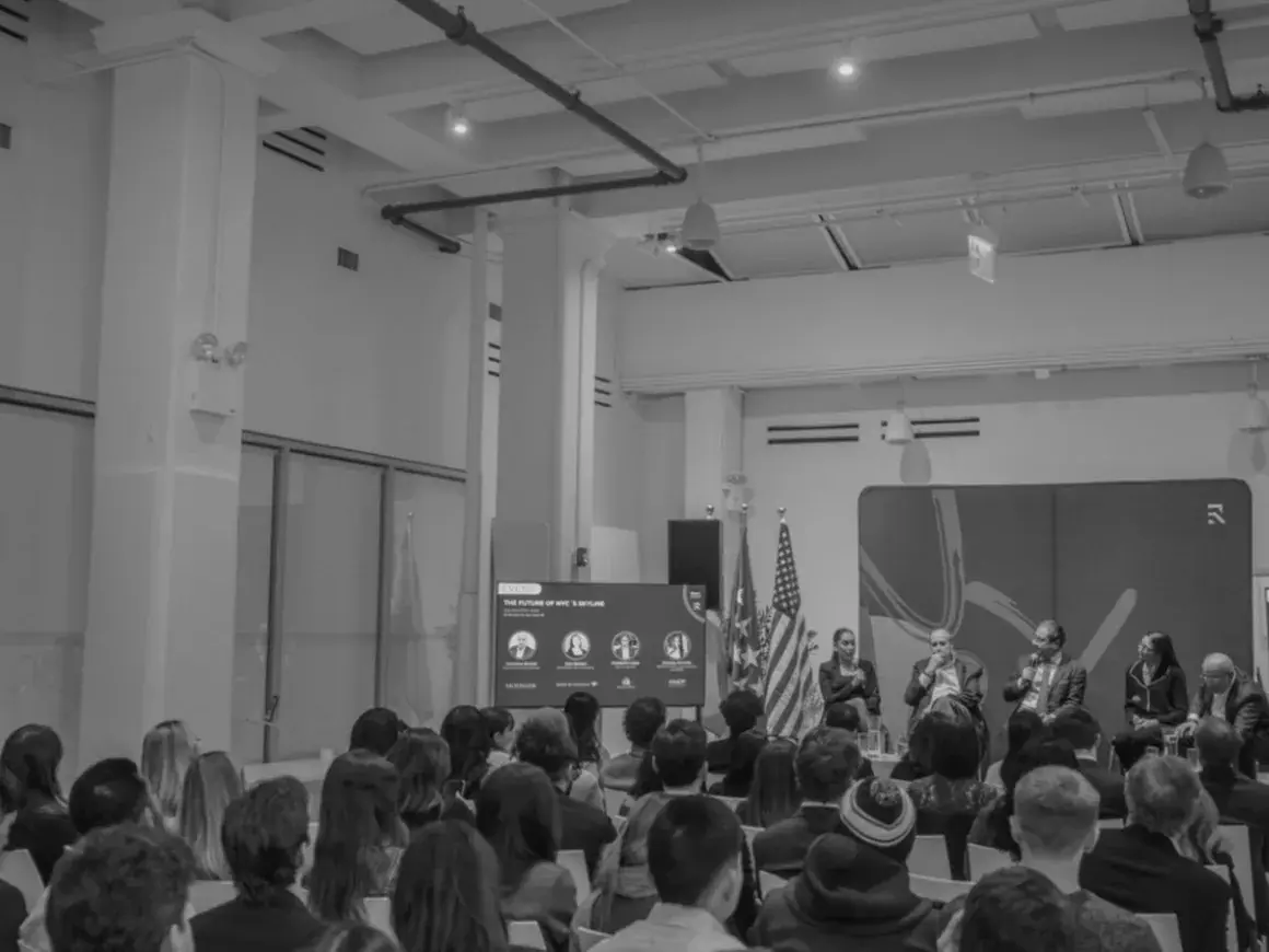 The audience at REA’s first New York speaker panel